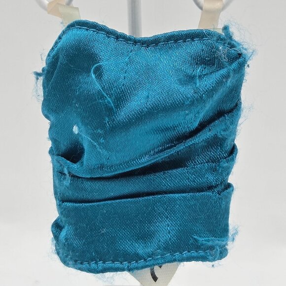 Spin Master Ltd Doll Top Teal Velvety Fabric - Picture 4 of 6